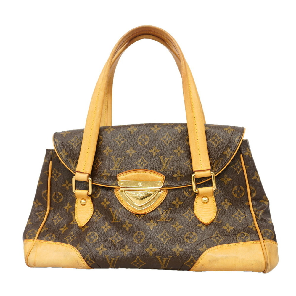 Louis Vuitton Monogram Beverly GM Shoulder Bag M40120 Brown Women's